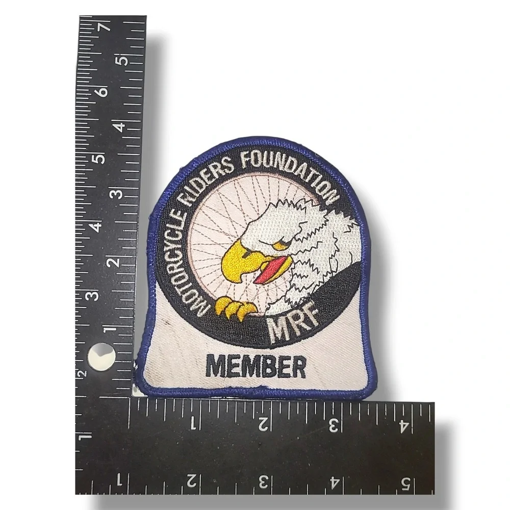 Harley HOG Motorcycle Patch Lot 3 Riders Foundation Member Eagle Biker